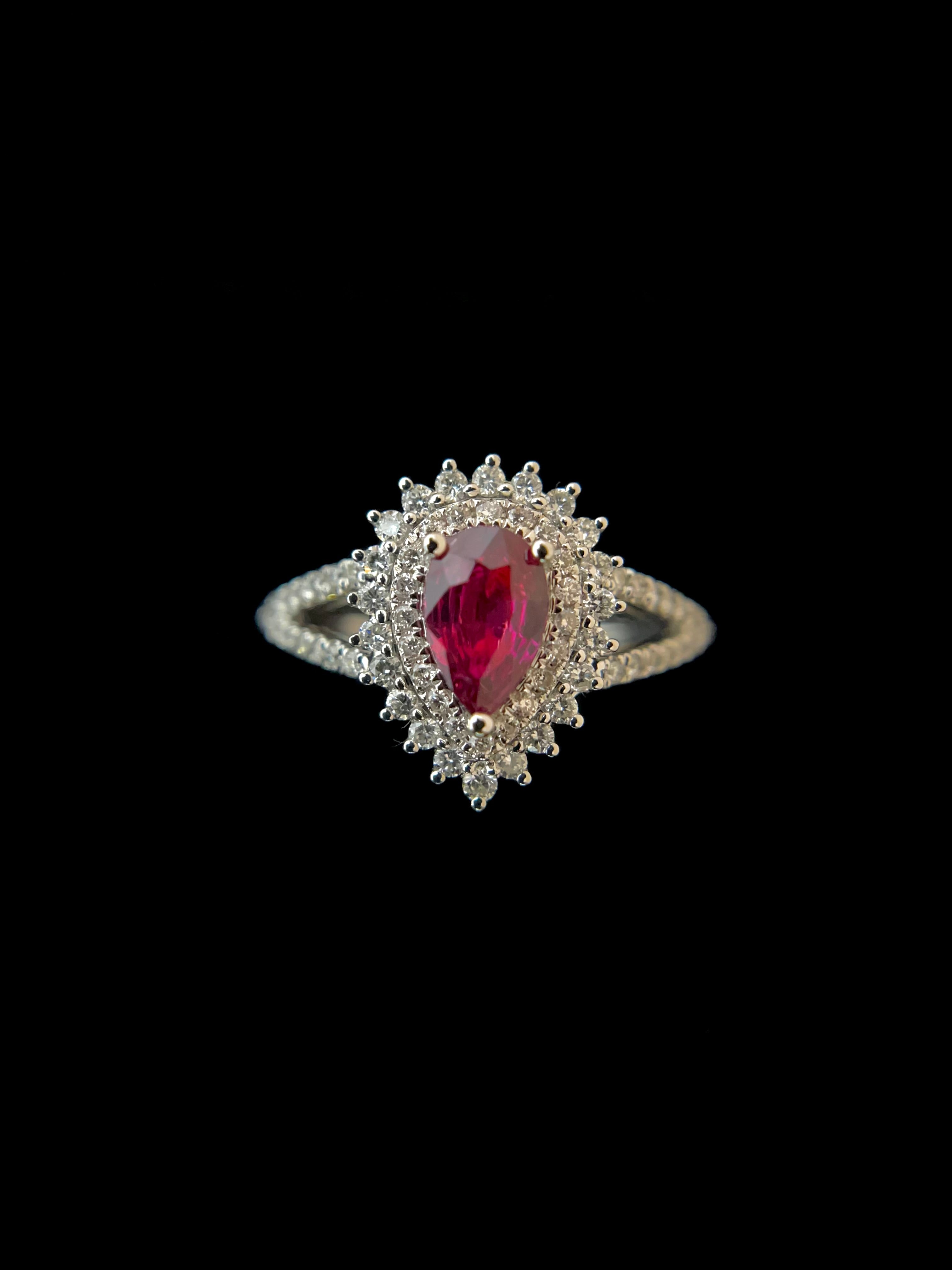 Royal Ruby Diamond Ring