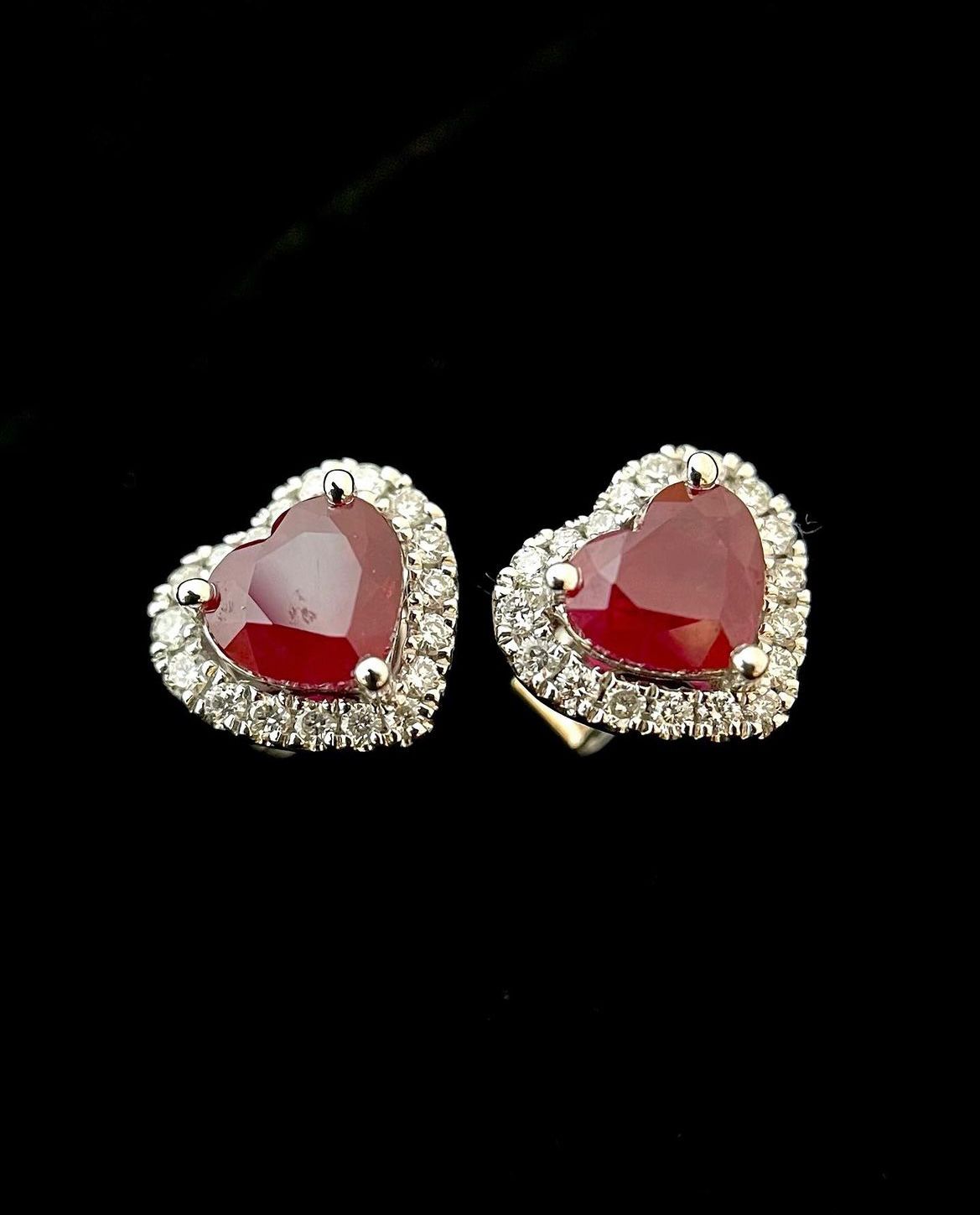 Love Ruby Diamond Earring