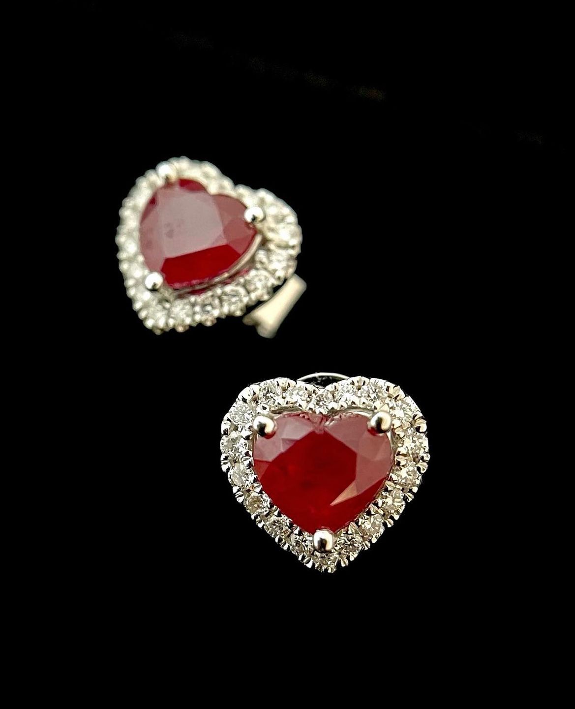 Love Ruby Diamond Earring